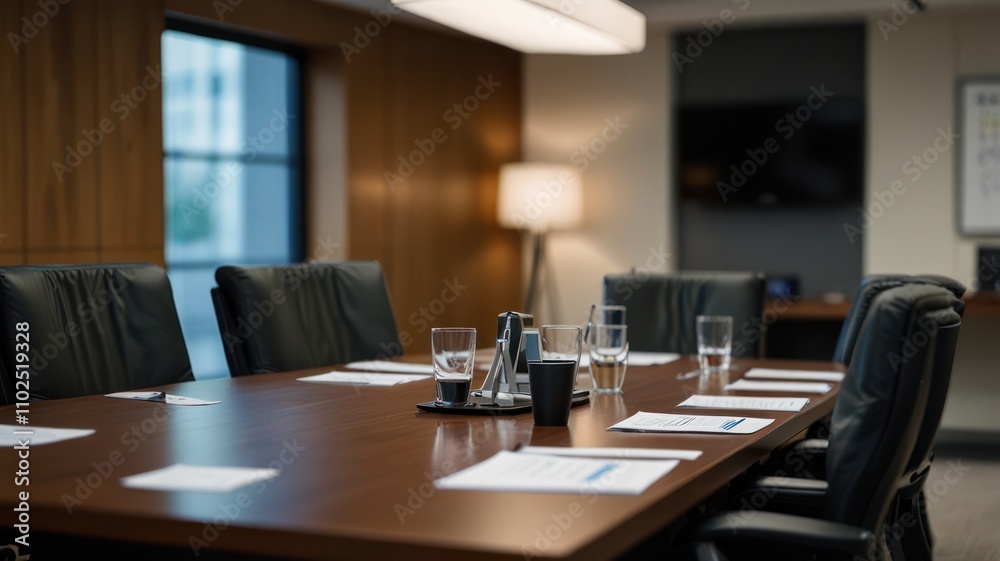 Modern Conference Room Setup Modern Conference Room Setup