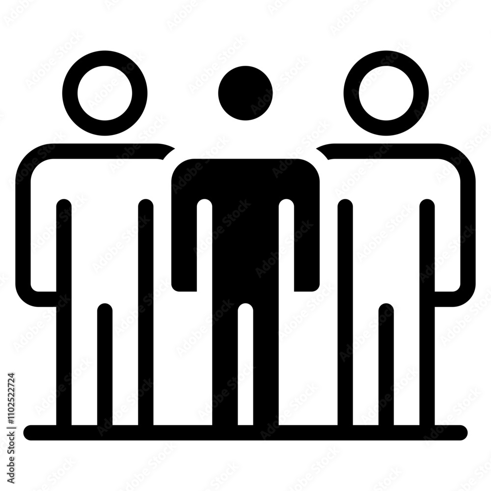 Teamwork icon . Business team working together symbol. Teamwork icon . Business team working together symbol.