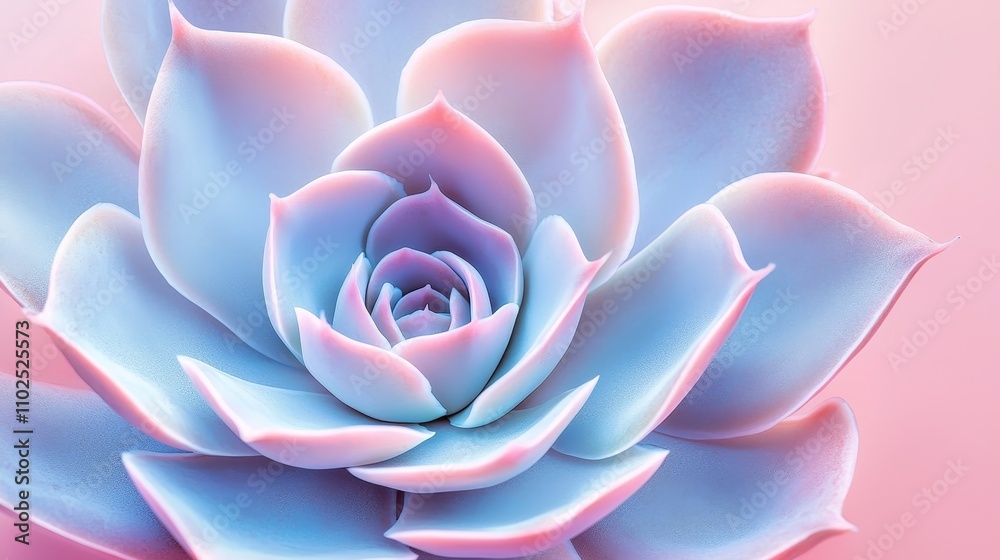 Echeveria succulent in sharp focus, capturing delicate petal-like leaves with pastel tones, abstract soft background blending into natural gradients Echeveria succulent in sharp focus, capturing delicate petal-like leaves with pastel tones, abstract soft background blending into natural gradients