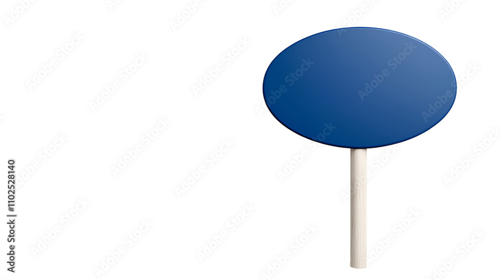 Blank Street Sign on Transparent Background Blank Street Sign on Transparent Background
