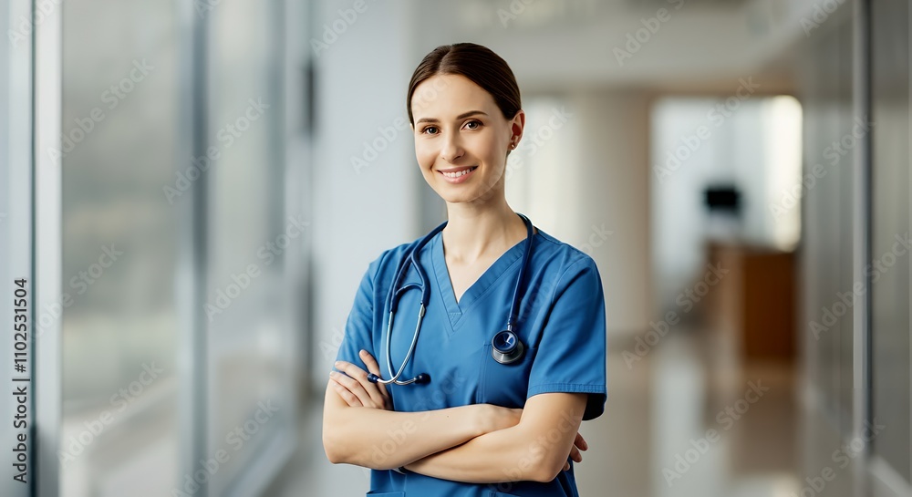 portrait of doctor girl, closeup of doctor women, nurse standing on white background, doctor women portrait of doctor girl, closeup of doctor women, nurse standing on white background, doctor women