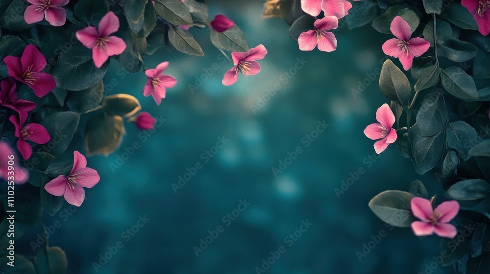 Fototapeta premium Beautiful Flower Decorations, an Elegant, Cinematic