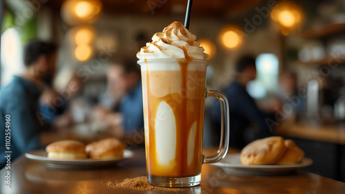 Indulgent CafÃ Experience with FrappÃ photo