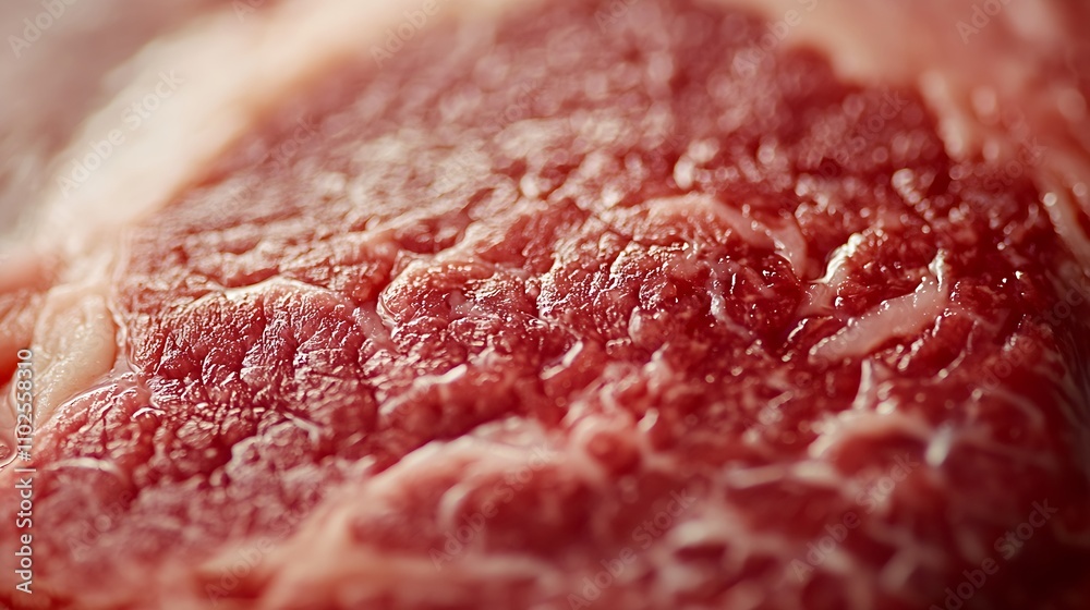 Steak Perfection: Marbling Close-Up Steak Perfection: Marbling Close-Up