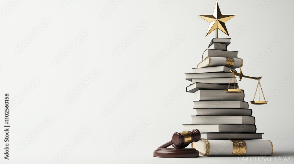 Unique Christmas tree design made of book stacks conveys the spirit of knowledge and celebration during the holiday season Unique Christmas tree design made of book stacks conveys the spirit of knowledge and celebration during the holiday season