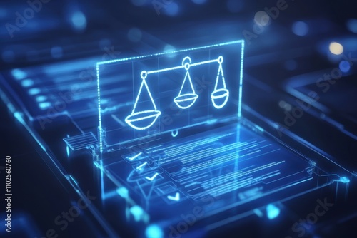 Compliance concept, law and standard compliance, rules and regulation policy on blue virtual screen, documents with checkbox lists