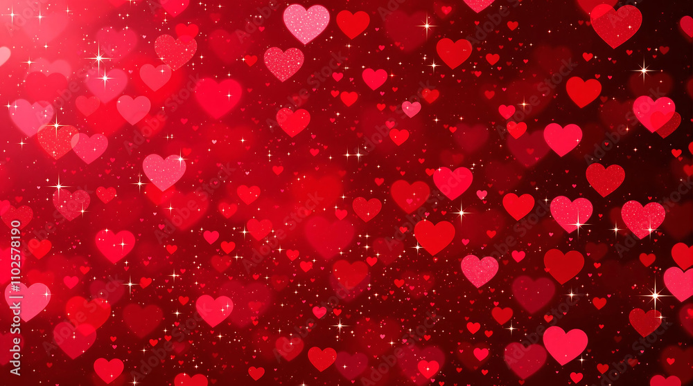 Classic red heart background with a sparkling and romantic feel. Perfect for Valentine's Day, love, or relationship-themed projects. Classic red heart background with a sparkling and romantic feel. Perfect for Valentine's Day, love, or relationship-themed projects.