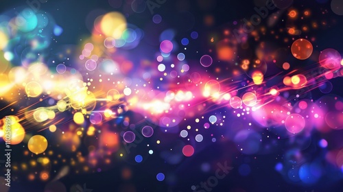 Abstract Bokeh Background