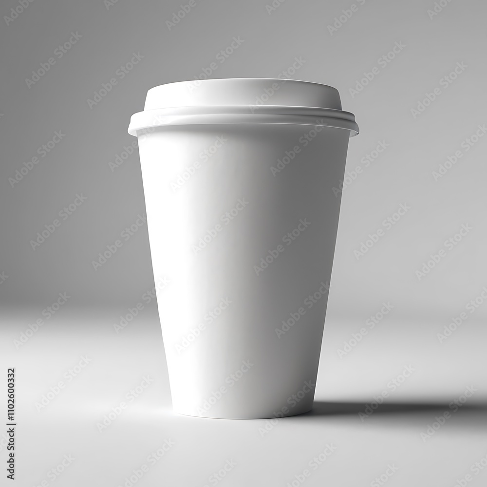 coffee cup isolated on white
