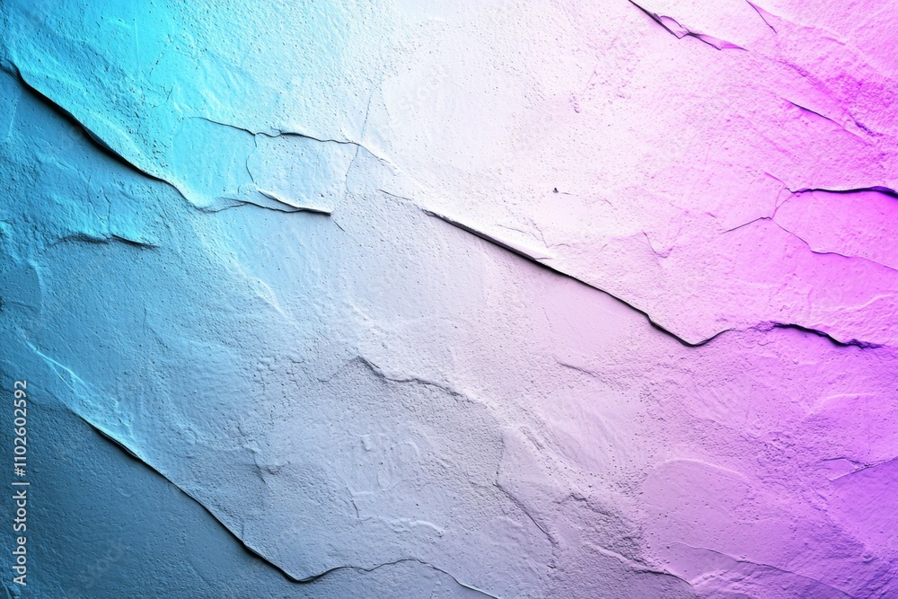 A wall with a blue and purple background A wall with a blue and purple background