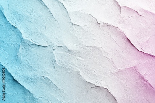 Wallpaper Mural A blue, pink and white wall with a blue stripe Torontodigital.ca