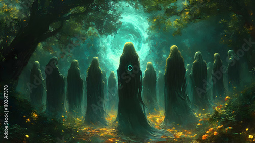 Enigmatic Figures in a Myst...