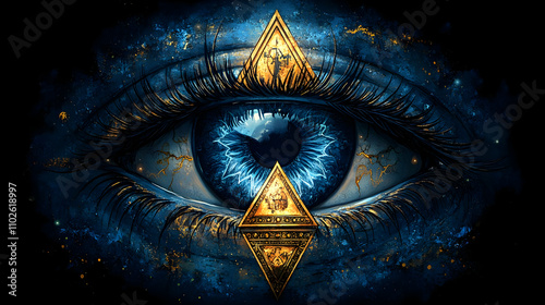 Mystic Eye Digital Illustra...