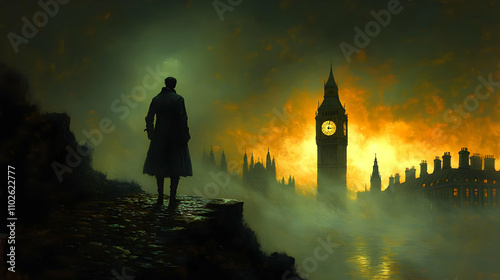 Mysterious Figure, London D...