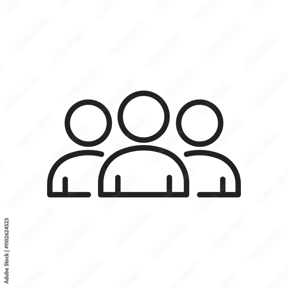 Teamwork thin line icons. Editable stroke and Perfect pixel on transparent background Teamwork thin line icons. Editable stroke and Perfect pixel on transparent background