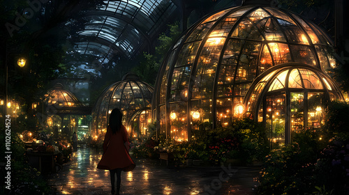 Night Garden Illustration: ...