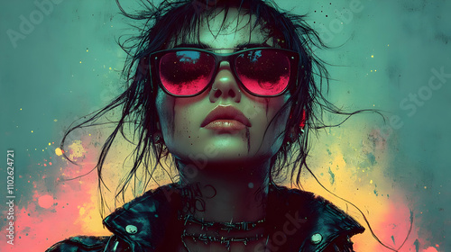Digital Painting of Woman i...