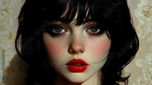 Digital Painting of a Girl ...