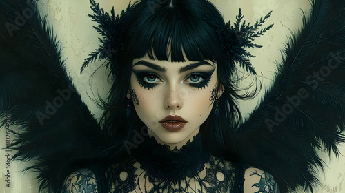Dark Angel Illustration: Go...