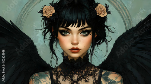 Dark Angel Illustration: Go...