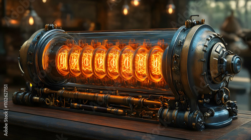 Steampunk Nixie Tube Clock ...