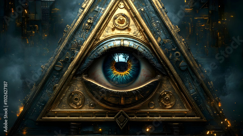 Steampunk Eye of Providence...