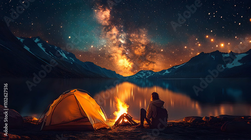 Camping Under the Milky Way...