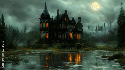 Enchanted Mansion Illustrat...