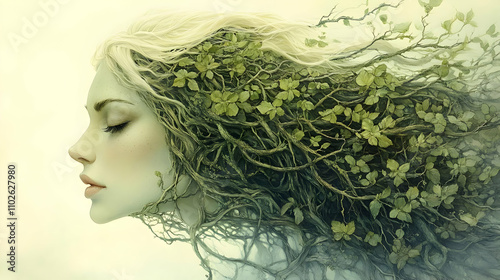 Nature Woman Illustration: ...