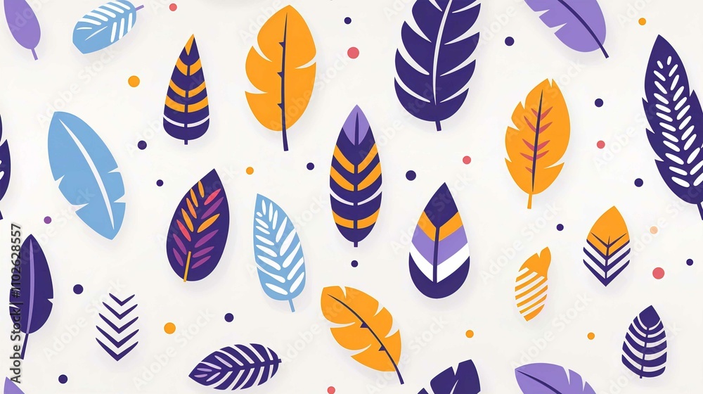Seamless Vector Butterfly and Floral Pattern Illustration for Nature Inspired Decor Seamless Vector Butterfly and Floral Pattern Illustration for Nature Inspired Decor
