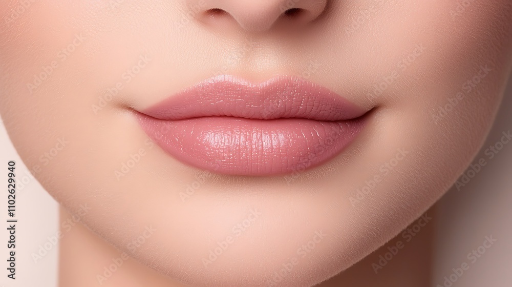 Fototapeta premium Captivating image of a woman's hand with perfectly manicured nails, palm open and poised against a minimalist white background, emphasizing the artistic beauty of nail art and the delicate texture 