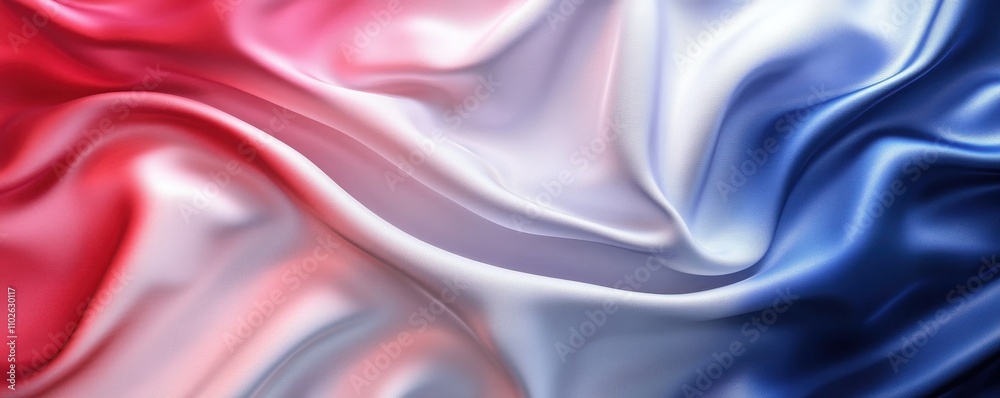 Fototapeta premium Vibrant Liquid Metal Texture in Bold Rainbow Colors with Reflective Patterns