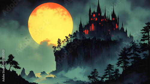 Enigmatic Castle Cliffside ...