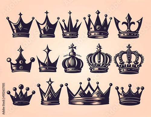 royal crown set