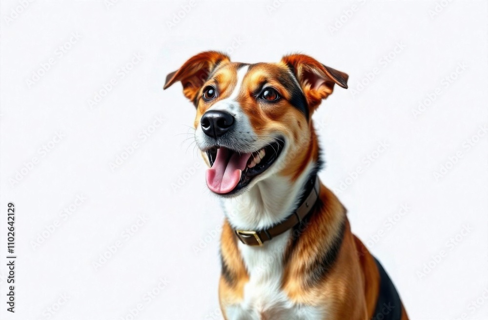 Extreme close-up portrait of a beautiful dog. Direct shot to the face. The dog looks into the camera lens. Extreme close-up portrait of a beautiful dog. Direct shot to the face. The dog looks into the camera lens.