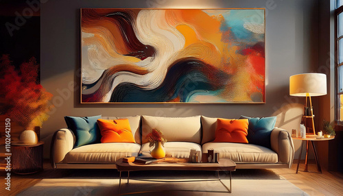 Oversized Canvas Prints with Abstract Patterns for Modern Living Spaces