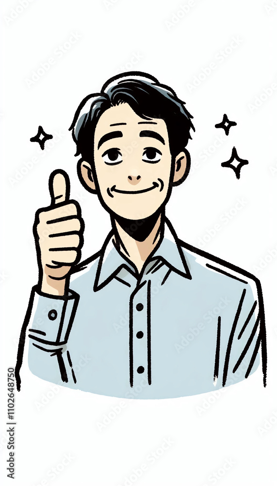 People material - image of a nice middle-aged man with likes 人物素材ーいいねしてる中年男性風イメージ People material - image of a nice middle-aged man with likes 人物素材ーいいねしてる中年男性風イメージ