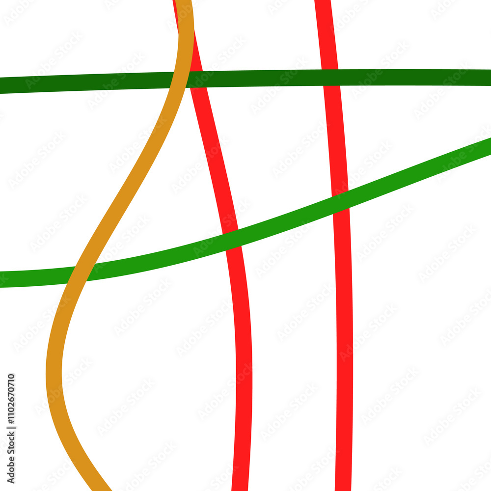 Red green orange graphic lines background Red green orange graphic lines background