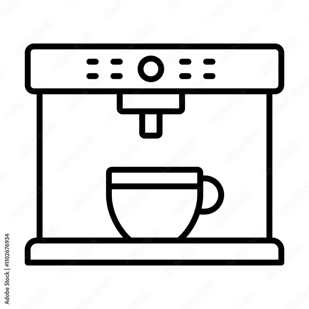 Coffee Machine Icon Coffee Machine Icon