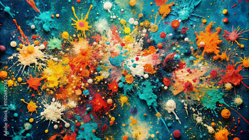 Paint Splatter Texture Background and Color Trends Paint Splatter Texture Background and Color Trends