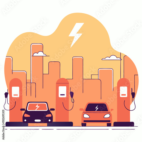 Peak energy supply technology Roundish Flat