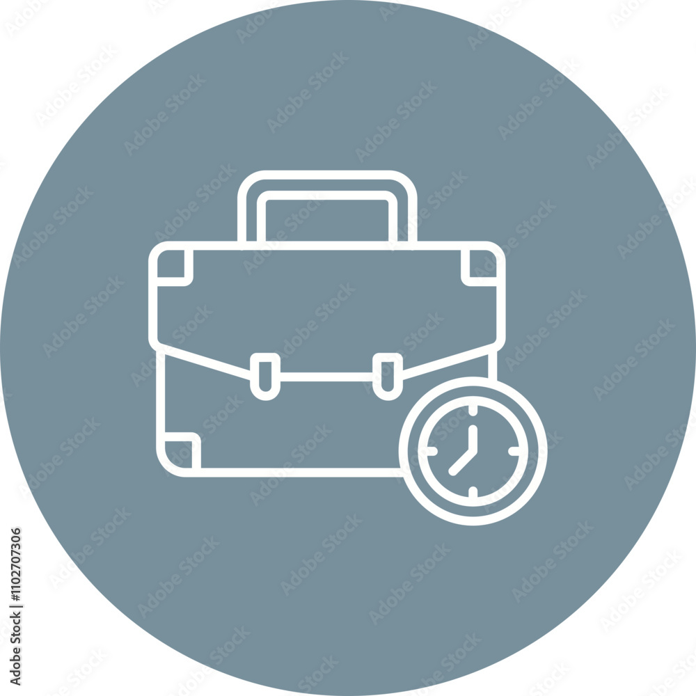 Working Hours Icon Working Hours Icon