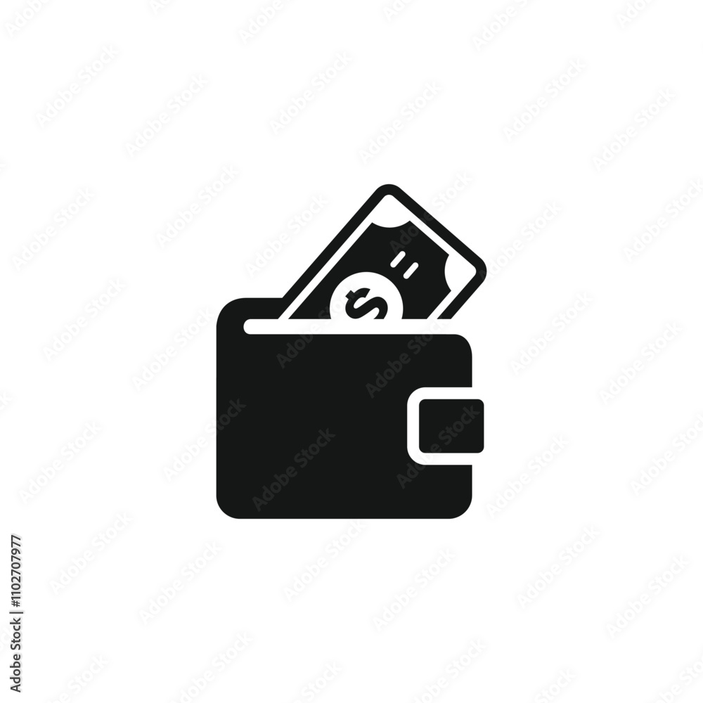 Wallet icon template vector illustration Wallet icon template vector illustration