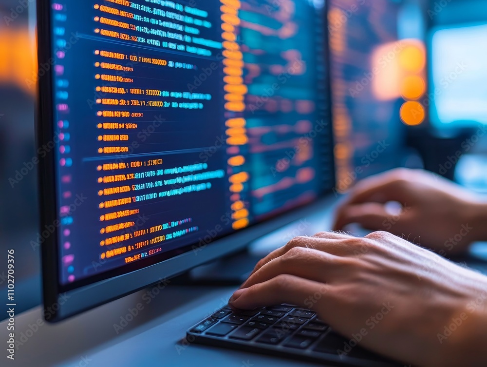 Enhancing workflow efficiency smart interface in modern technology setup office environment digital content creation user perspective Enhancing workflow efficiency smart interface in modern technology setup office environment digital content creation user perspective