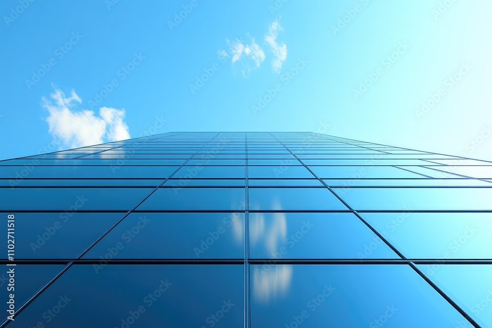 Business Building, office building, Company head office, and blue sky Business Building, office building, Company head office, and blue sky