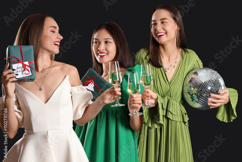 Beautiful young women with ...