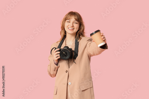 Beautiful young woman with ...