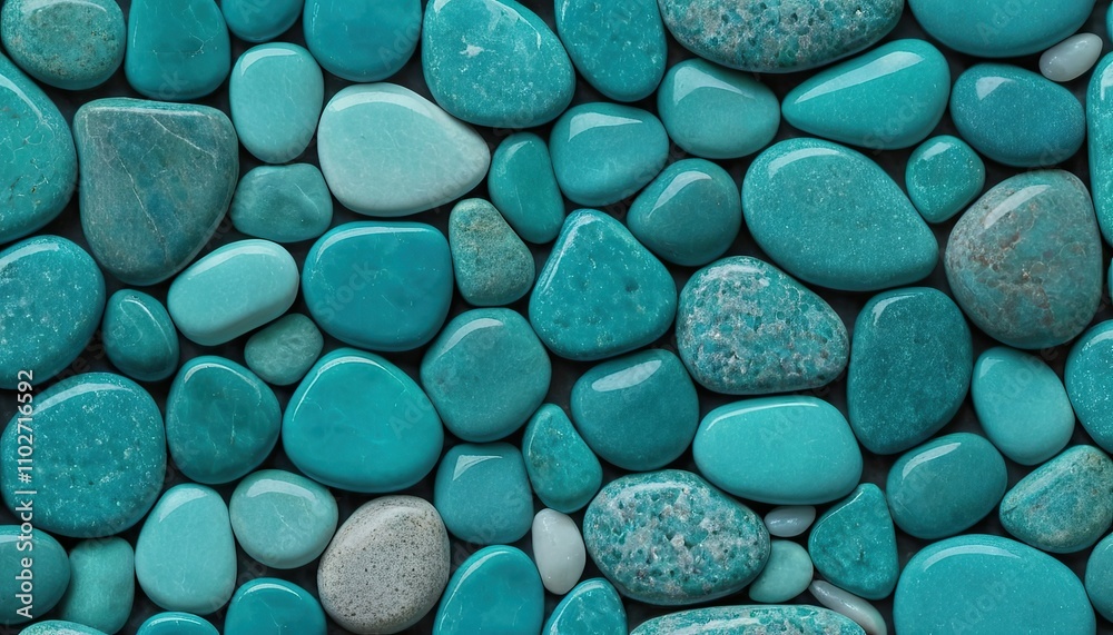 Colored blue sea stones background Top view 9876 Colored blue sea stones background Top view 9876