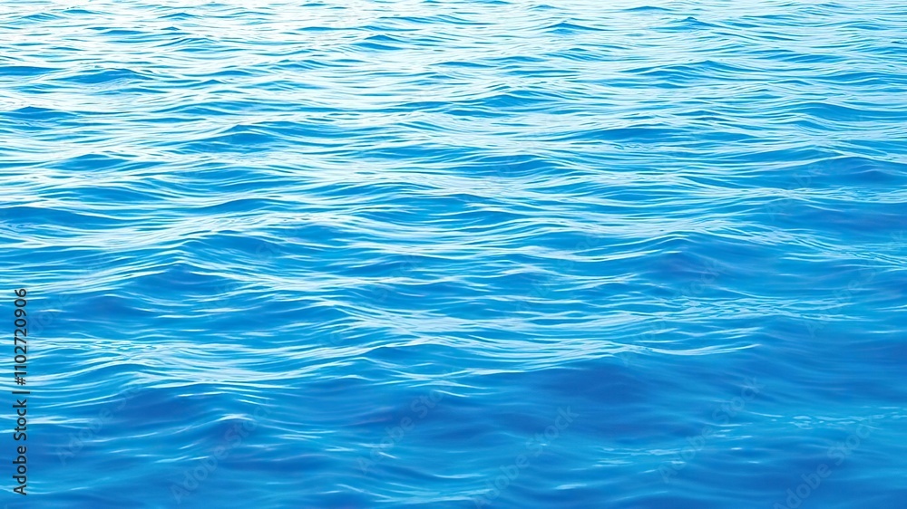 Abstract blue wave background with gentle ripples on a calm surface, oceanic scene, ocean waves, water texture Abstract blue wave background with gentle ripples on a calm surface, oceanic scene, ocean waves, water texture