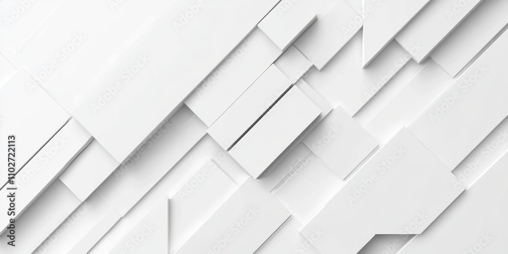 Minimalist Abstract Geometric Design with Overlapping Squares on White Background Minimalist Abstract Geometric Design with Overlapping Squares on White Background